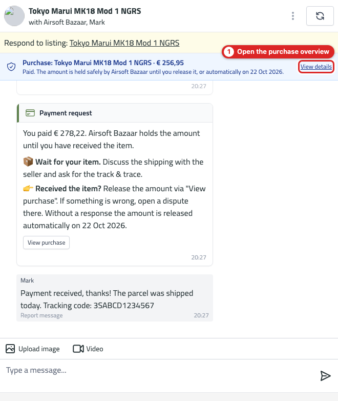 chat paid buyer