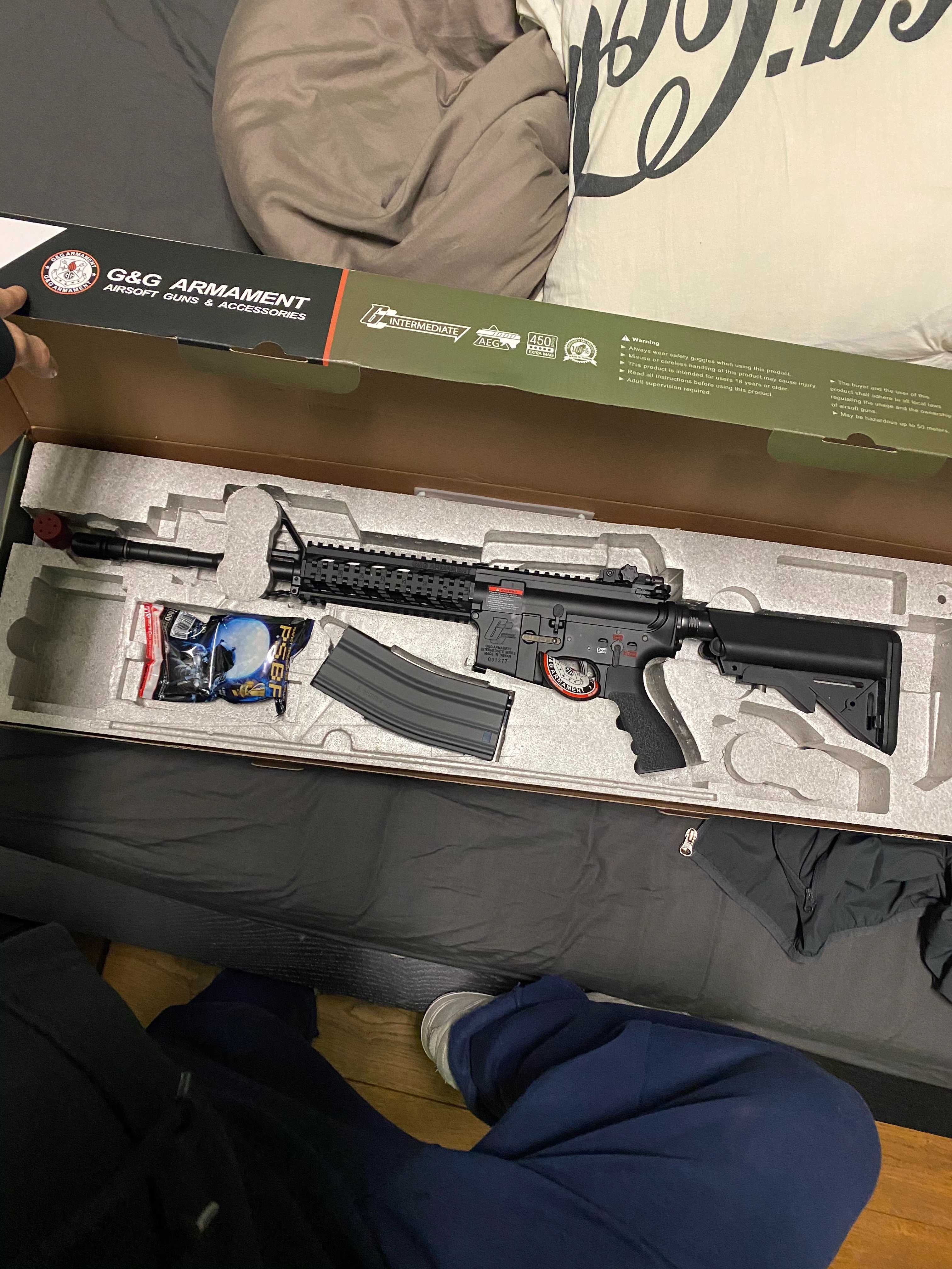 M4 te koop nooit gebruikt prijskaartjes hangen er nog op - Airsoft Bazaar